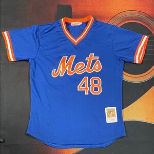 Mitchell & Ness Blue and Orange Jersey